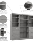 Modubox Pur 86“ Closet Organizer, image 17
