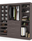 Modubox Pur 86“ Closet Organizer with Storage Cubbies, image 16