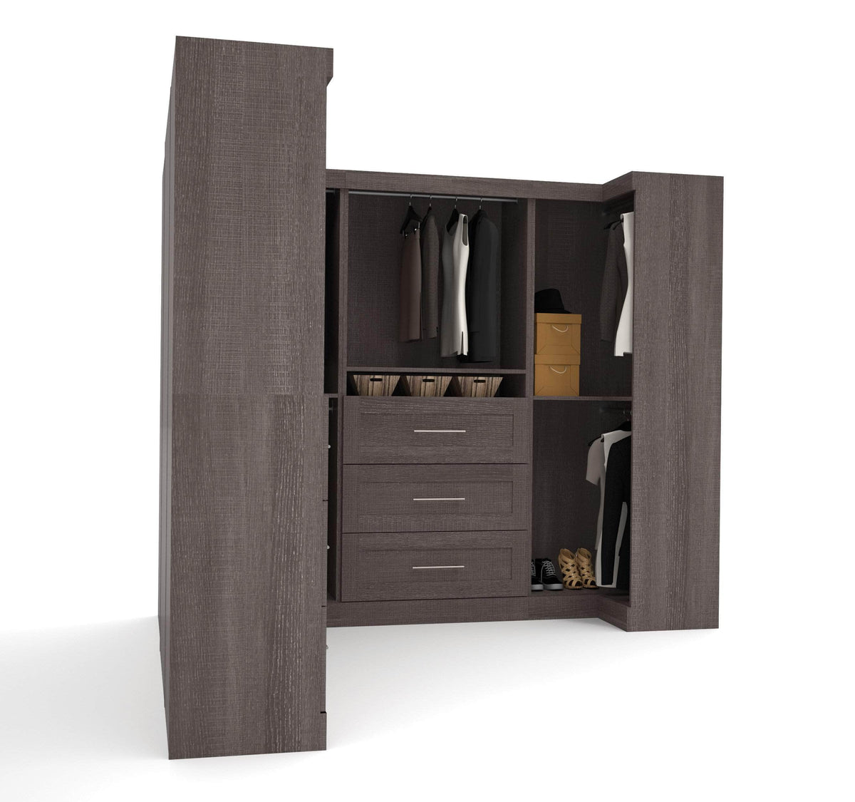 Modubox Pur Walk In Closet Organizer Set, image 8