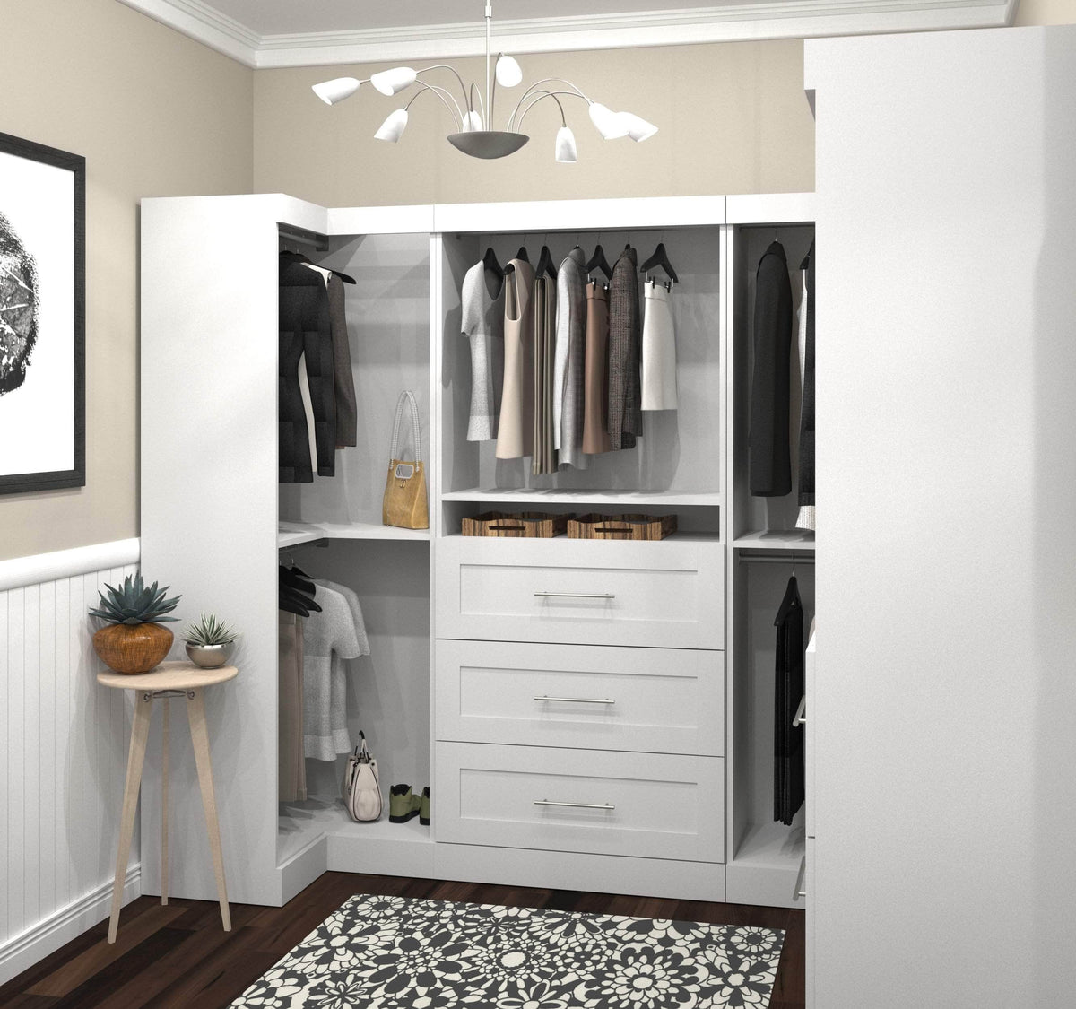 Modubox Pur Walk In Closet Organizer Set, image 2