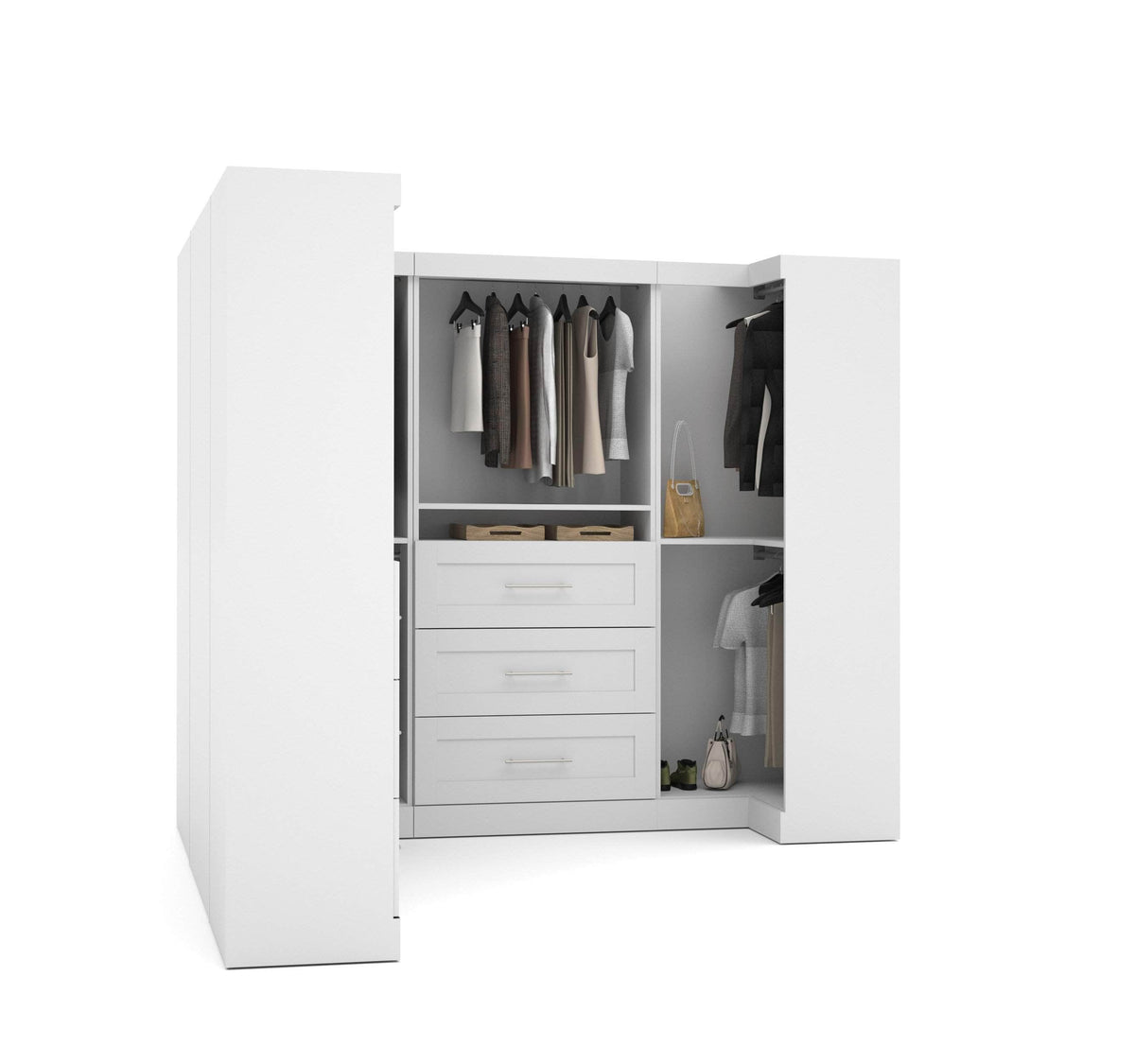 Modubox Pur Walk In Closet Organizer Set, image 4