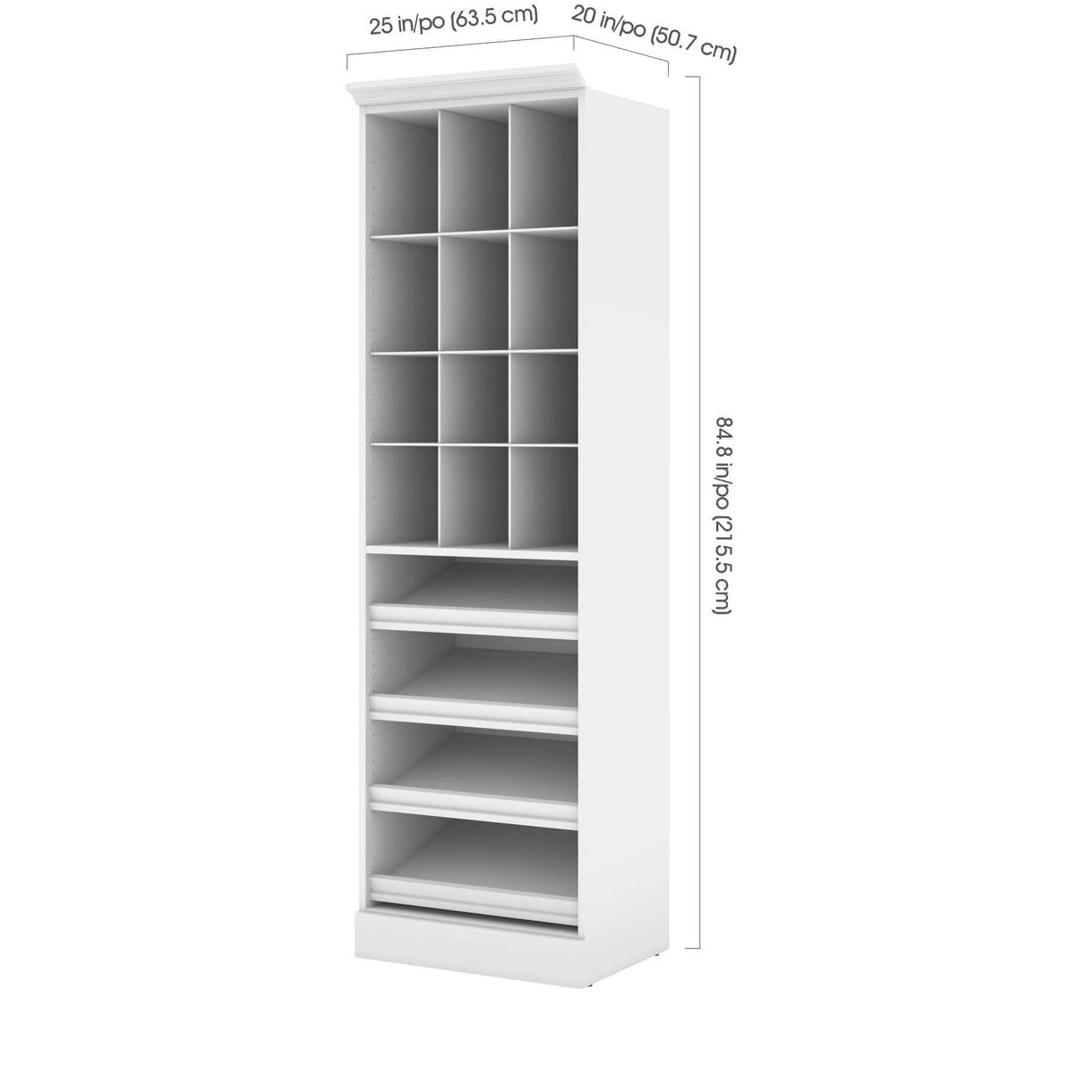 Modubox Versatile 25” Closet Organizer, image 12
