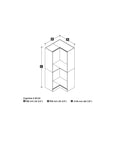 Modubox Versatile 36” Corner Closet Organizer, image 10