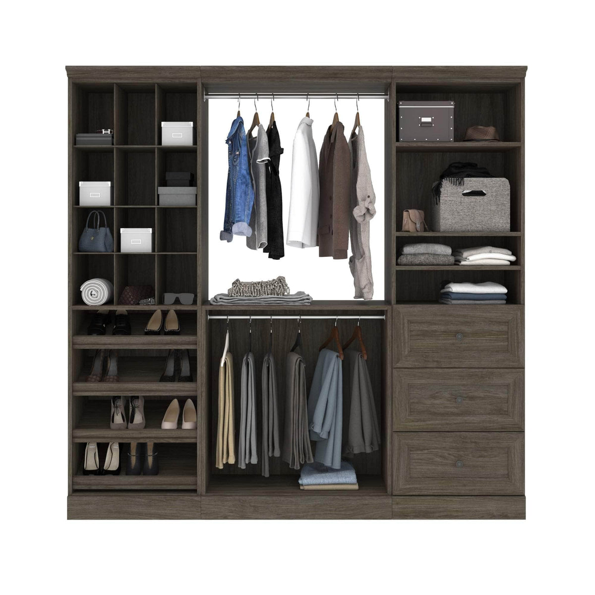 Modubox Versatile 86“ Closet Organizer, image 4