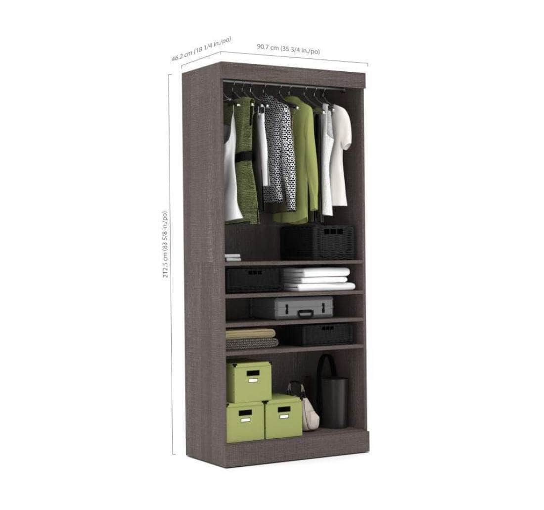 Modubox Pur 36" Closet Organizer Storage Unit, image 7