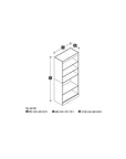 Modubox Pur 36" Closet Organizer Storage Unit, image 19