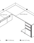 Modubox Prestige+ L Shaped Desk with Pedestal, image 5