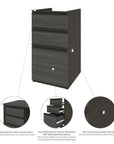 Modubox Prestige+ L Shaped Desk with Pedestal, image 3