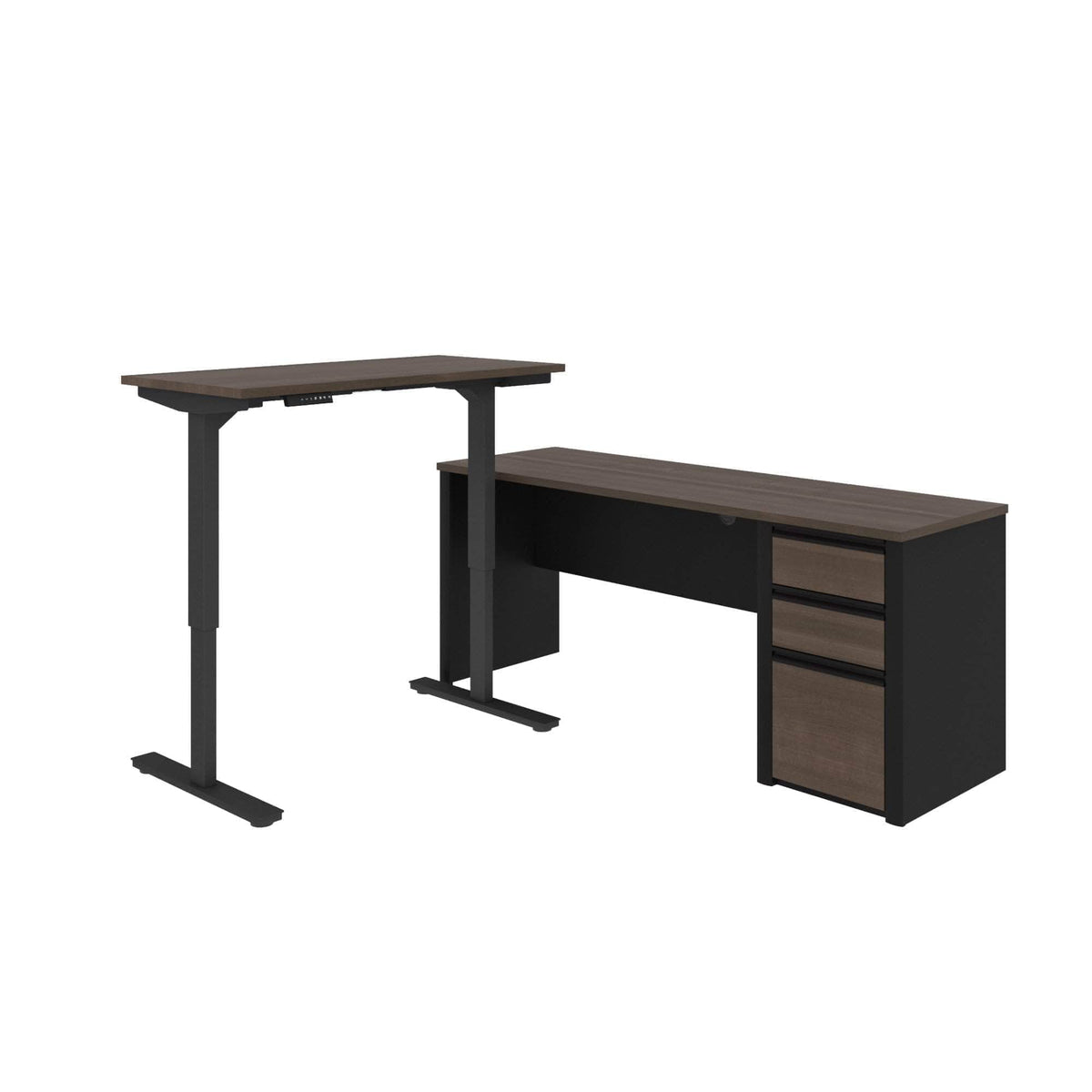 Modubox Connexion 2 Piece Set Including a Standing Desk and a Desk, image 5