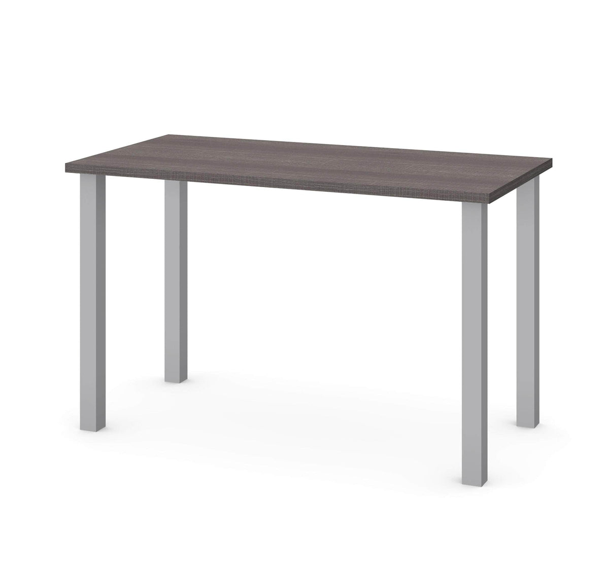 Modubox Universel 24“ x 48“ Table Desk with Square Metal Legs, image 8