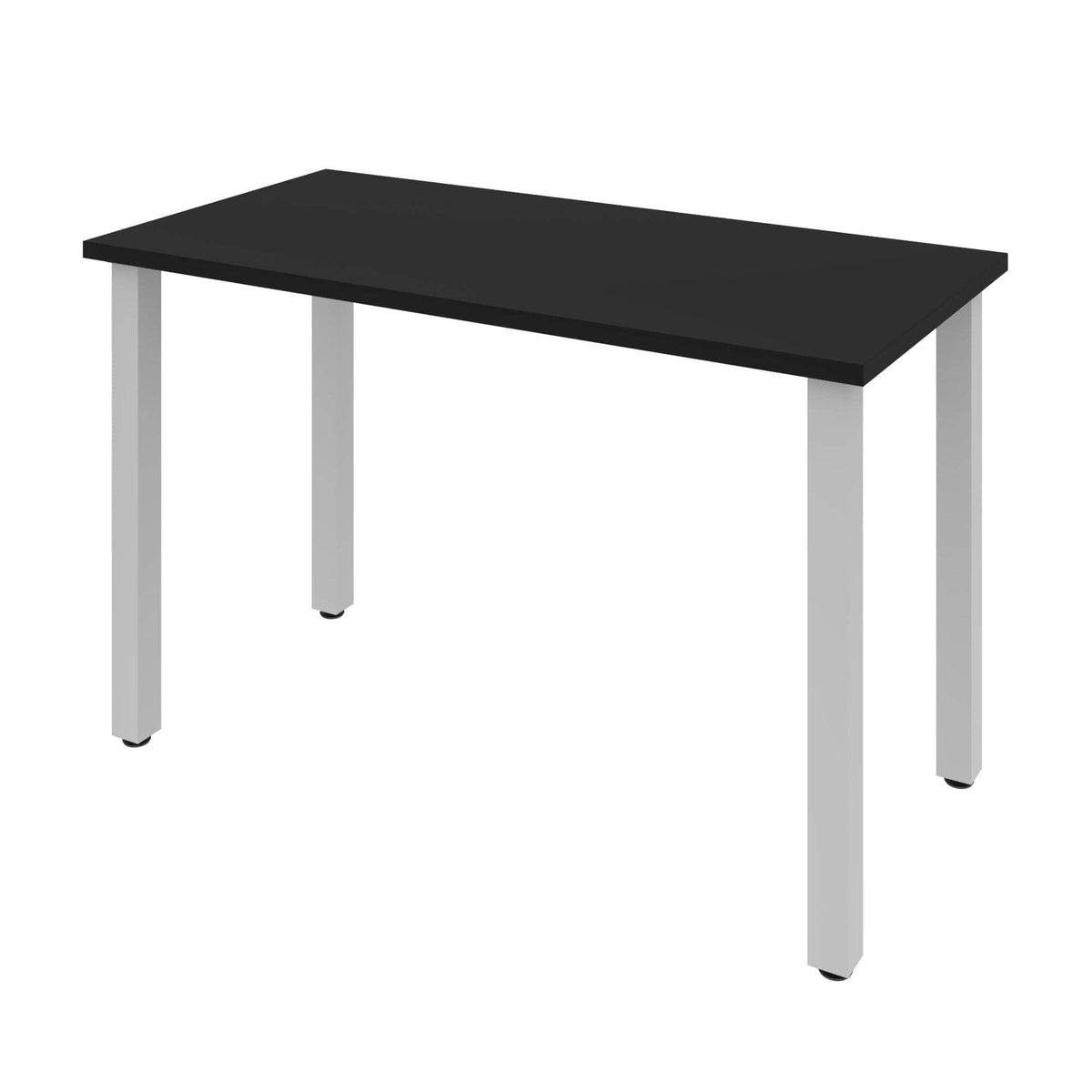Modubox Universel 24“ x 48“ Table Desk with Square Metal Legs, image 5