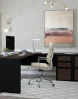 Modubox Connexion 2 Piece Set Including an L Shaped Desk and a Lateral File Cabinet, image 1