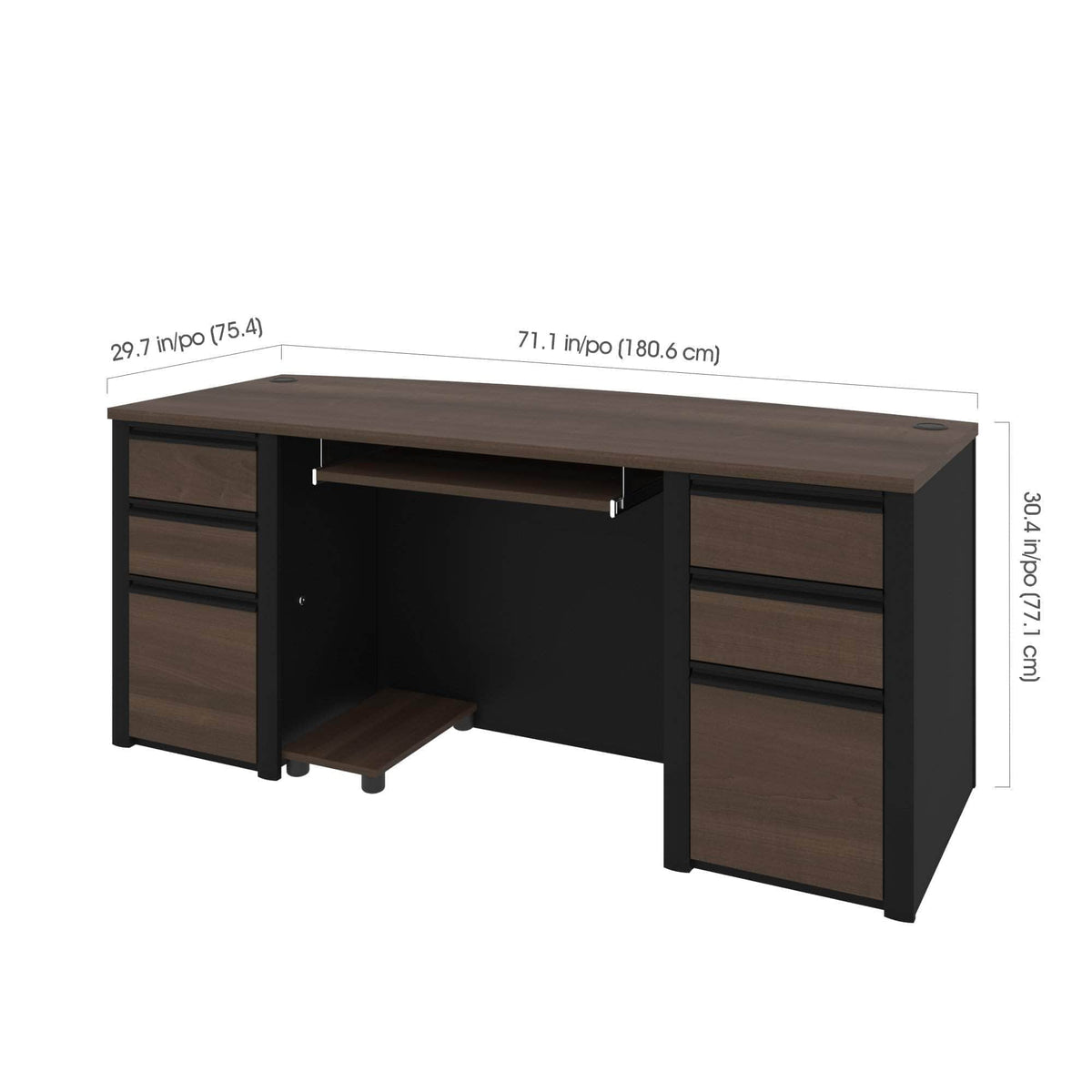 Modubox Connexion Executive Desk, image 4