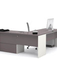 Modubox Connexion L Shaped Desk with Lateral File Cabinet, image 11