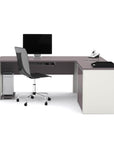 Modubox Connexion L Shaped Desk with Lateral File Cabinet, image 12