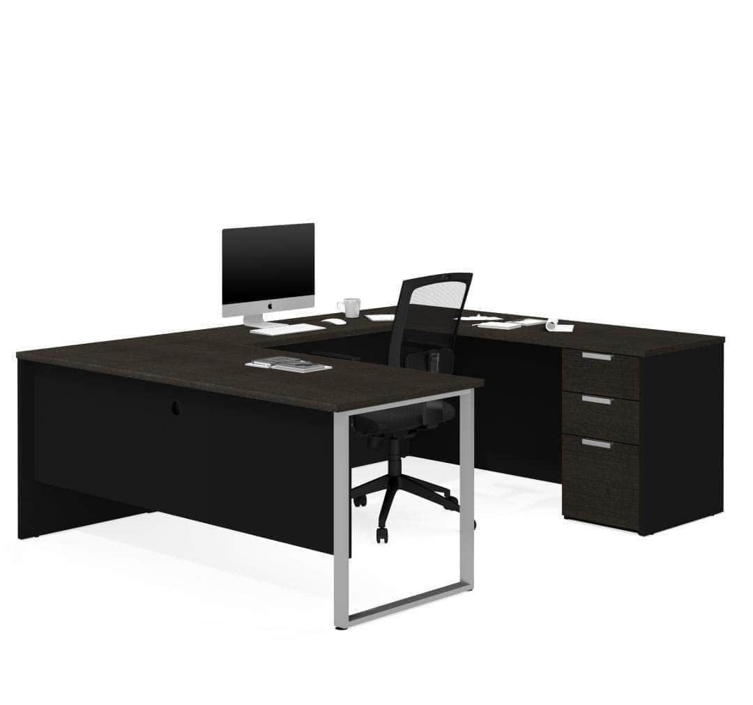 Modubox Pro Concept Plus U Shaped Desk with Pedestal, image 4