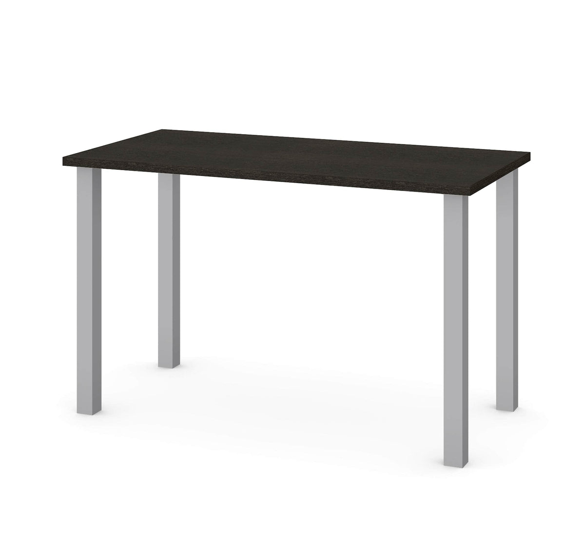 Modubox Universel 24“ x 48“ Table Desk with Square Metal Legs, image 6