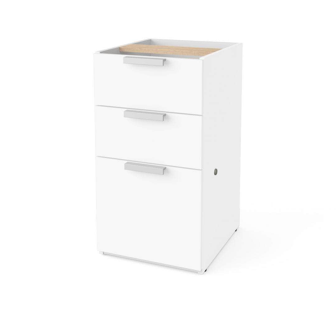 Modubox Pro Concept Plus Add on Desk Pedestal with 3 Drawers, image 2