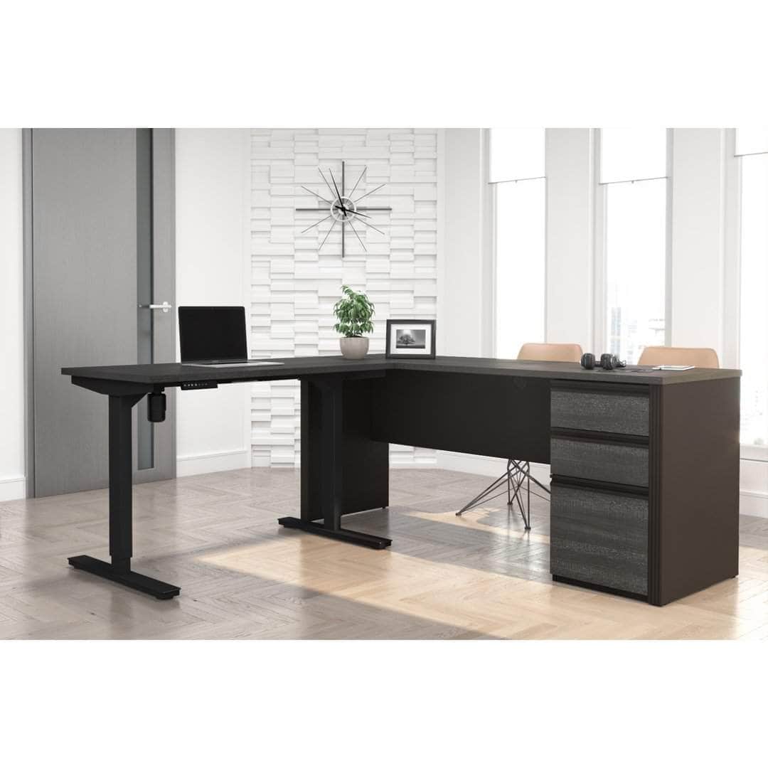 Modubox Prestige+ 2 Piece Set Including a Standing Desk and a Desk, image 1