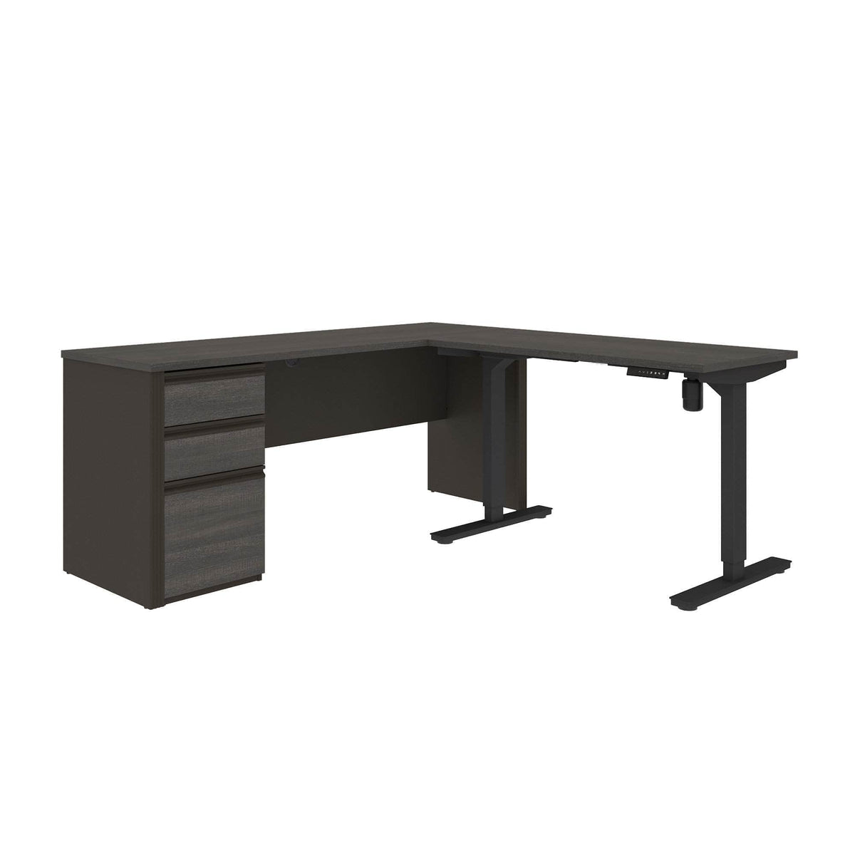 Modubox Prestige+ 2 Piece Set Including a Standing Desk and a Desk, image 4
