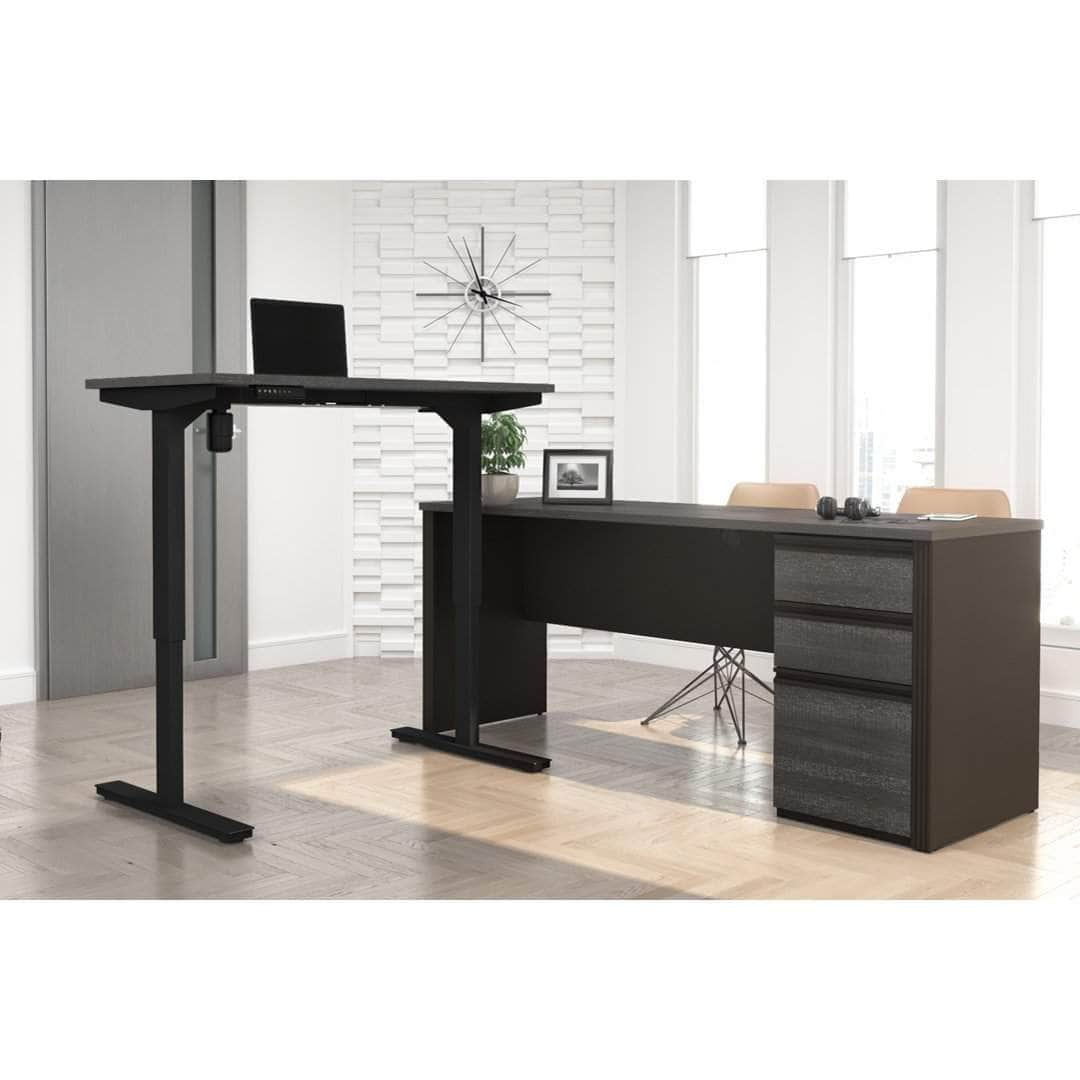 Modubox Prestige+ 2 Piece Set Including a Standing Desk and a Desk, image 2