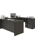Modubox Prestige+ U Shaped Executive Desk with Pedestal, image 2