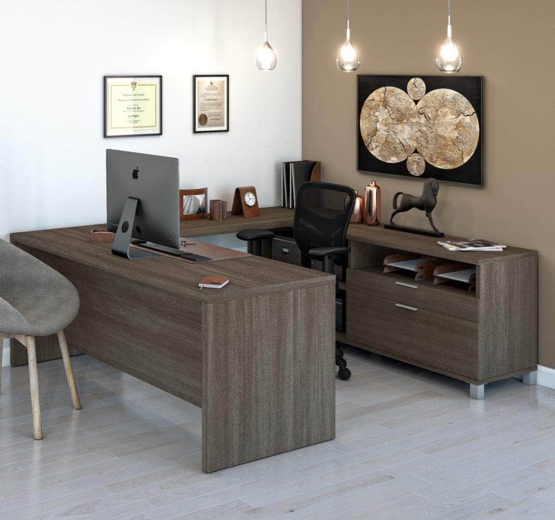 Modubox Pro Linea U Shaped Desk, image 4