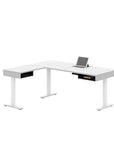Modubox Pro Vega L Shaped Standing Desk, image 1