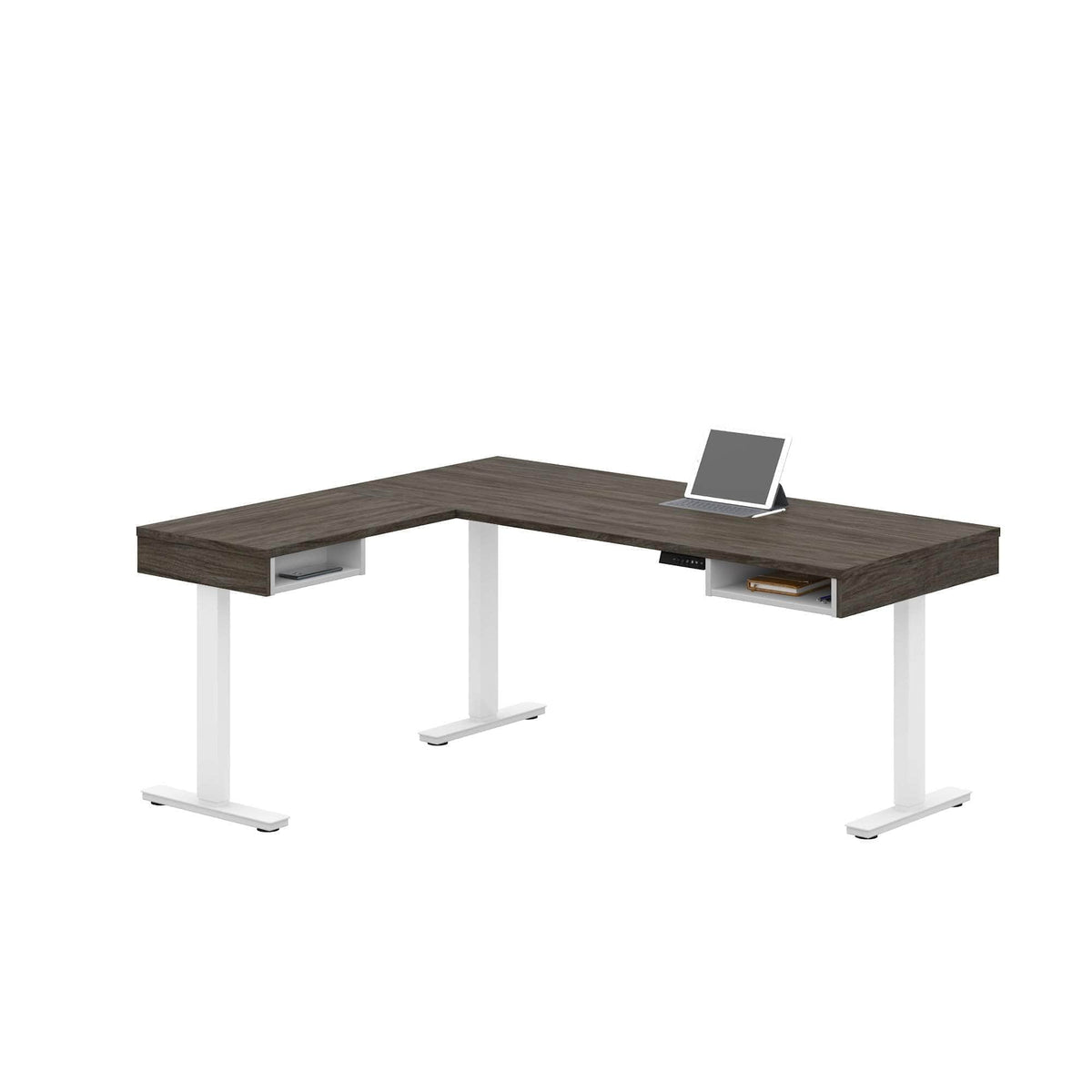 Modubox Pro Vega L Shaped Standing Desk, image 8