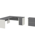 Modubox Connexion 2 Piece Set Including an L Shaped Desk and a Lateral File Cabinet, image 11