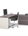 Modubox Connexion L Shaped Desk with Lateral File Cabinet, image 10