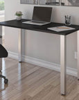 Modubox Universel 24“ x 48“ Table Desk with Square Metal Legs, image 18