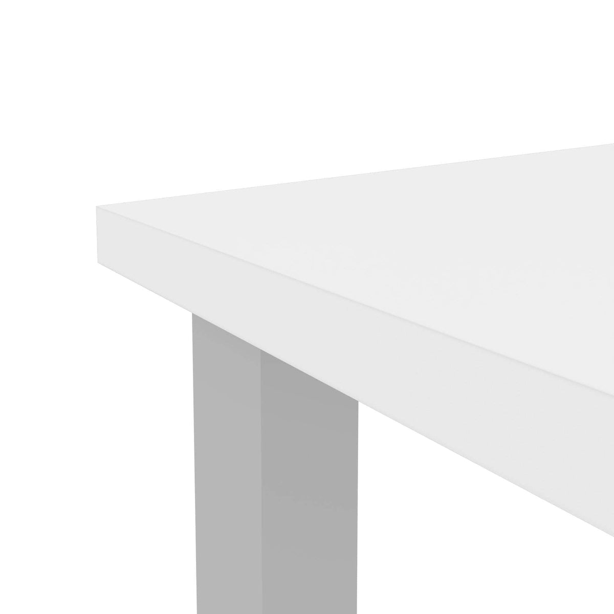 Modubox Universel 4 Piece Set Including 4 24″ × 48″ Table Desks with Square Metal Legs, image 12