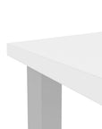 Modubox Universel 4 Piece Set Including 4 24″ × 48″ Table Desks with Square Metal Legs, image 12