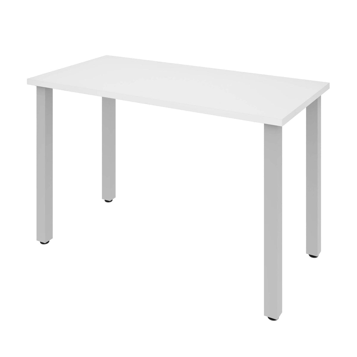 Modubox Universel 24“ x 48“ Table Desk with Square Metal Legs, image 2