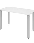 Modubox Universel 24“ x 48“ Table Desk with Square Metal Legs, image 2