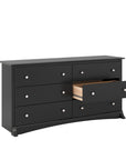 Modubox Sonoma 6 Drawer Dresser, image 5