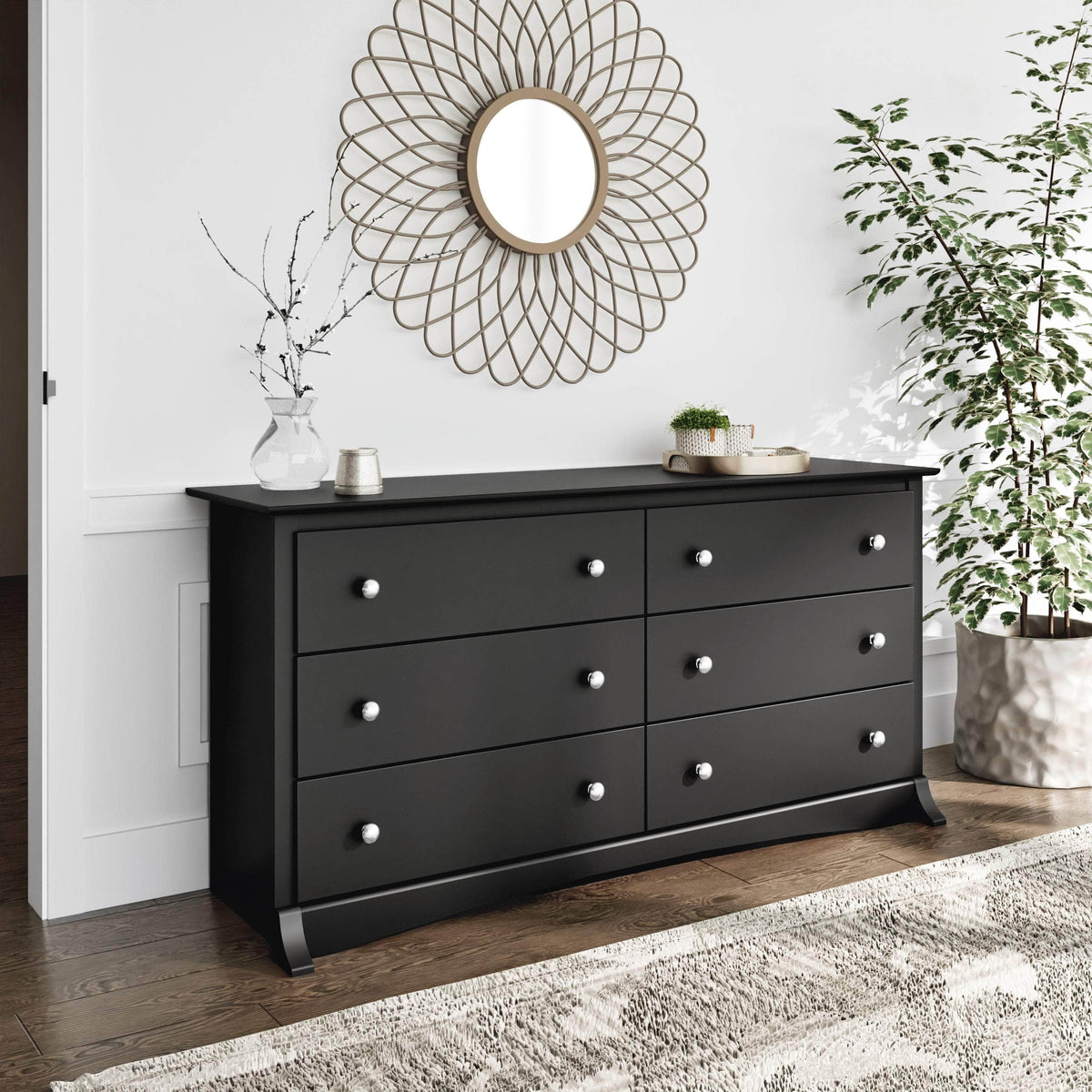 Modubox Sonoma 6 Drawer Dresser, image 2