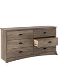 Modubox Sonoma 6 Drawer Dresser, image 27