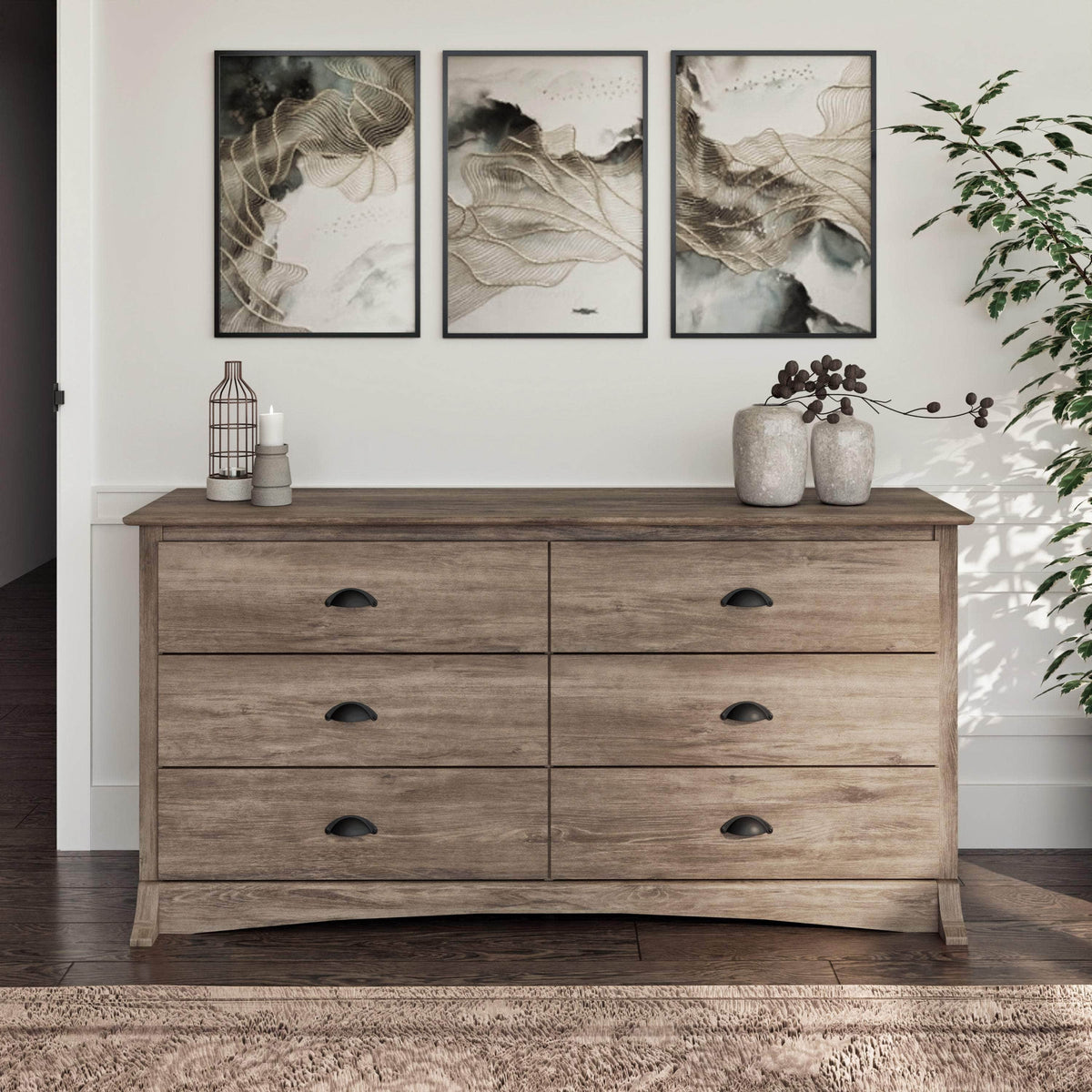 Modubox Sonoma 6 Drawer Dresser, image 21