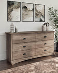 Modubox Sonoma 6 Drawer Dresser, image 22