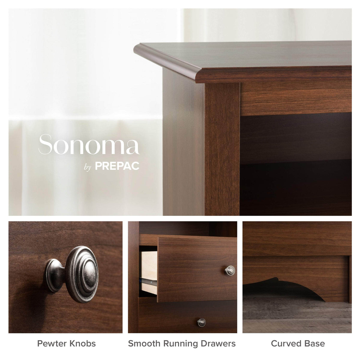 Modubox Sonoma 6 Drawer Dresser, image 18