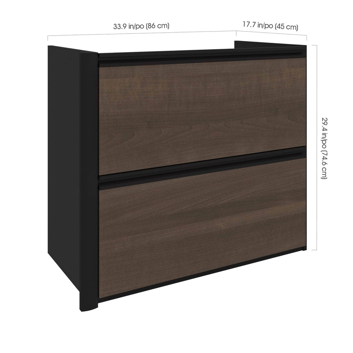 Modubox Connexion Add On Lateral File Cabinet, image 5