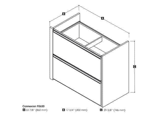 Modubox Connexion Add On Lateral File Cabinet, image 6