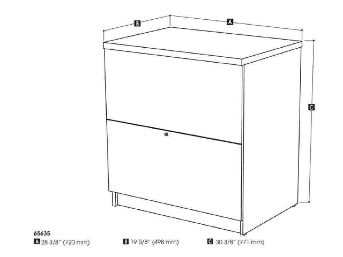 Modubox Universel Standard Lateral File Cabinet, image 6