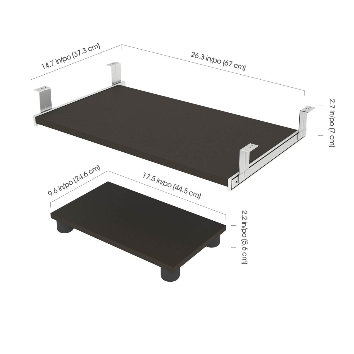 Modubox Prestige+ Keyboard Tray and CPU Stand, image 3