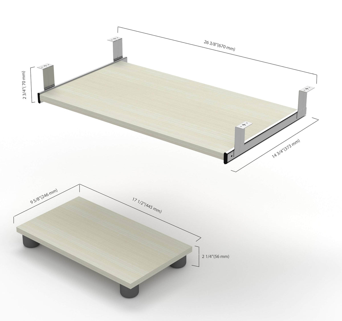 Modubox Prestige+ Keyboard Tray and CPU Stand, image 6