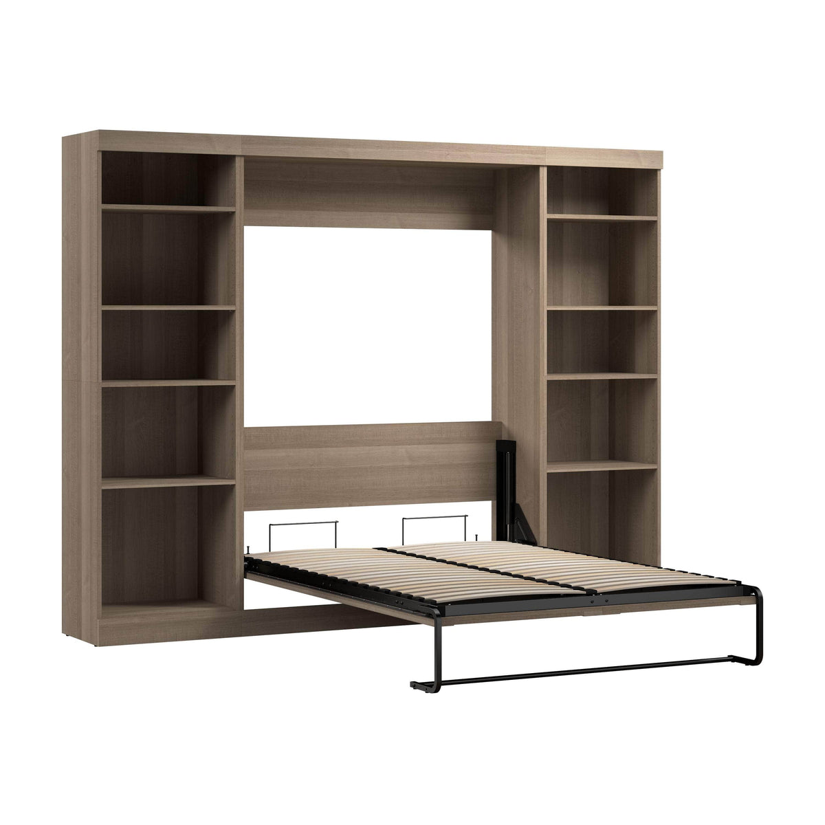 Modubox Pur Full Murphy Bed with 2 Storage Units (109W), image 71