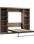 Modubox Pur Full Murphy Bed with 2 Storage Units (109W), image 71