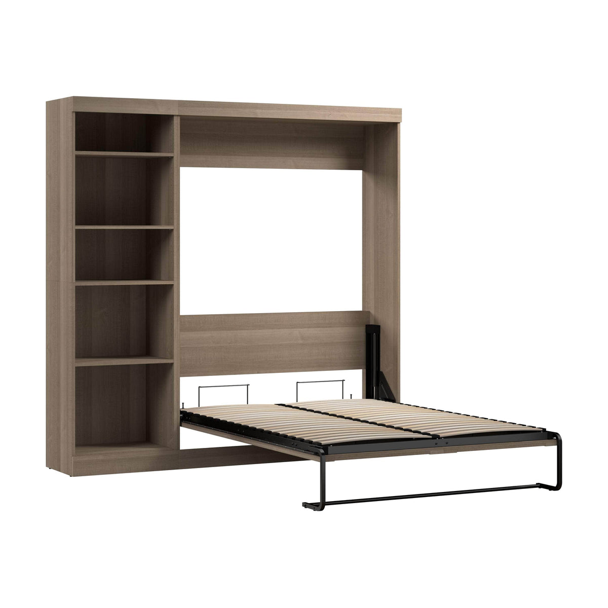Modubox Pur Full Murphy Full Bed with Storage Unit (84W), image 73